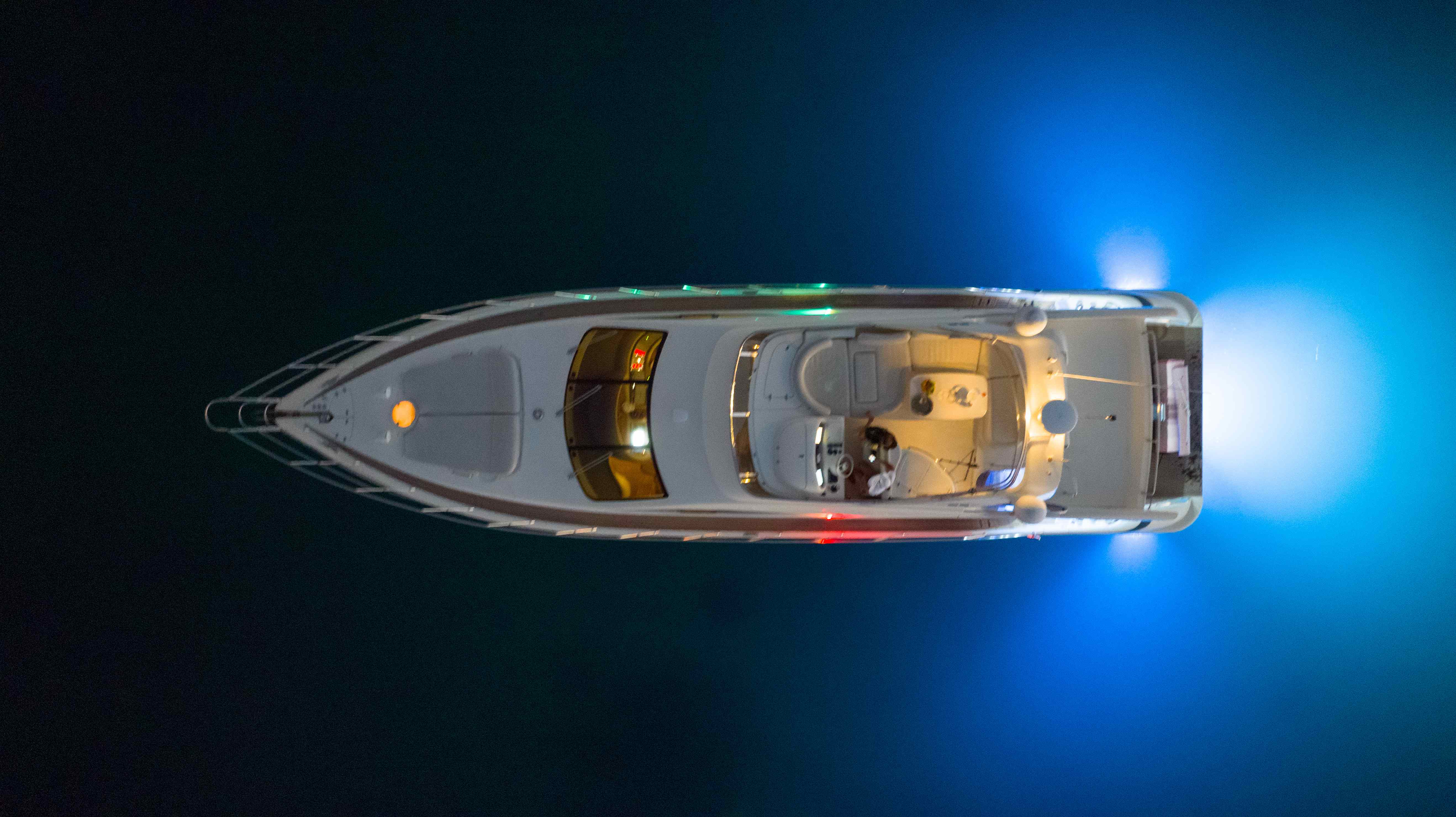 65ft Azimut — Night Lights